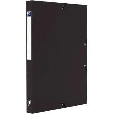 Boite de classement en polypropylène MEMPHIS dos de 2,5cm noir - Ma Rentrée Facile