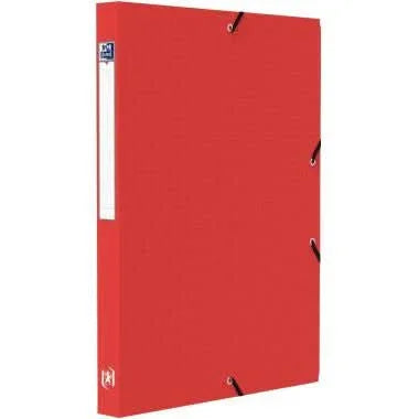 Boite de classement en polypropylène MEMPHIS dos de 2,5cm rouge - Ma Rentrée Facile