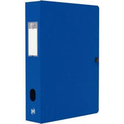 Boite de classement en polypropylène MEMPHIS dos de 6cm bleu - Ma Rentrée Facile