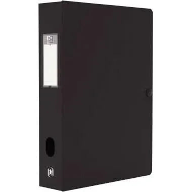 Boite de classement en polypropylène MEMPHIS dos de 6cm noir - Ma Rentrée Facile