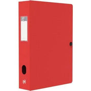 Boite de classement en polypropylène MEMPHIS dos de 6cm rouge - Ma Rentrée Facile