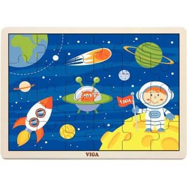 12 puzzles en bois de 24 pièces + boite de rangement + - Ma Rentrée Facile