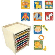 8 encastrements 1er âge avec boite de rangement - Ma Rentrée Facile