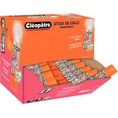 Box de 96 bâtons de colle 8gr Recycléo Cléopâtre - Ma Rentrée Facile
