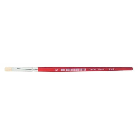 Brosse plate en soie N°6 - Ma Rentrée Facile