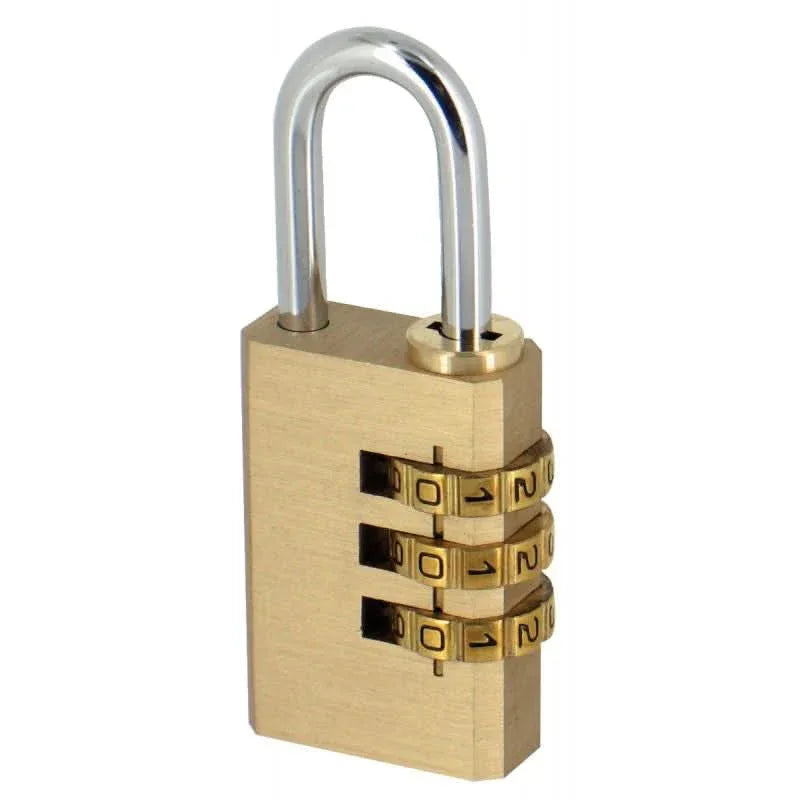 Cadenas à combinaison en laiton 28mm - Ma Rentrée Facile