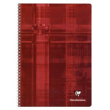 Cahier à spirale 21x29,7, 100 pages, séyès, 90g, polypro, coloris aléatoires, Clairefontaine - Ma Rentrée Facile