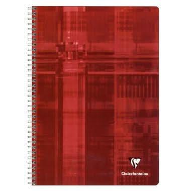 Cahier à spirale 21x29,7, 100 pages, séyès, 90g, polypro, coloris aléatoires, Clairefontaine - Ma Rentrée Facile