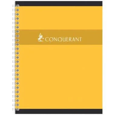 Cahier 17x22, 100 pages, séyès, 70g, reliure intégrale, coloris aléatoires, Conquérant - Ma Rentrée Facile