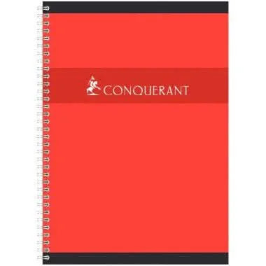 Cahier à spirale 21x29,7, 100 pages, séyès, 70g, coloris aléatoires, Conquérant - Ma Rentrée Facile
