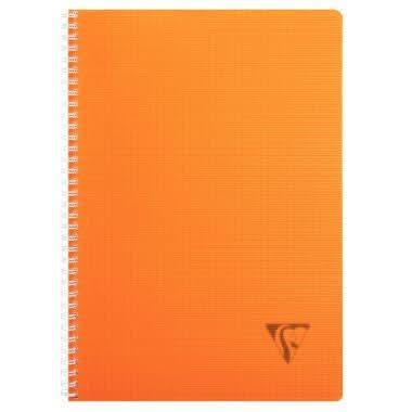 Cahier à spirales, 180 pages, 21x29.7, quadrillé 5x5, LINICOLOR FRESH, CLAIREFONTAINE, colors aléatoires - Ma Rentrée Facile