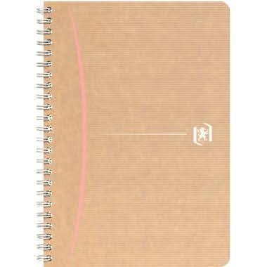 Cahier à spirale 180 pages, 17x22, quadrillé 5x5, TOUAREG, couverture carton, coloris aléatoires - Ma Rentrée Facile