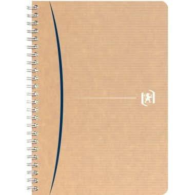 Cahier à spirale 180 pages, 17x22, quadrillé 5x5, TOUAREG, couverture carton, coloris aléatoires - Ma Rentrée Facile