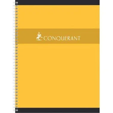 Cahier à spirale 24x32, 180 pages, 5x5, 70g, coloris aléatoires, Conquérant - Ma Rentrée Facile