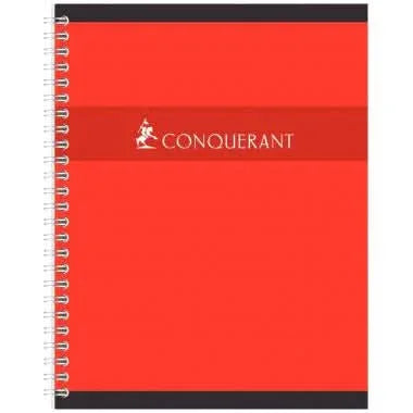 Cahier 17x22, 100 pages, 5X5, 70g, reliure intégrale, coloris aléatoires, Conquérant - Ma Rentrée Facile
