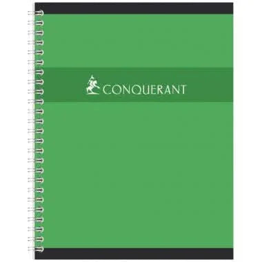 Cahier 17x22, 100 pages, 5X5, 70g, reliure intégrale, coloris aléatoires, Conquérant - Ma Rentrée Facile