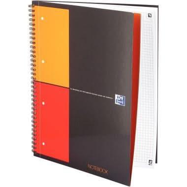 Cahier à spirale NOTEBOOK SCRIBZEE A4+, 160 pages perforées, 5x5 - Ma Rentrée Facile