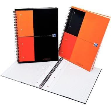 Cahier à spirale NOTEBOOK SCRIBZEE A4+, 160 pages perforées, 5x5 - Ma Rentrée Facile