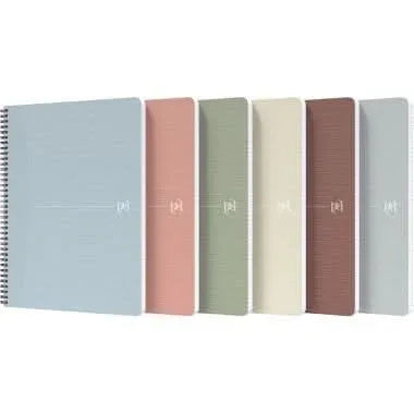 Cahier à spirale OXFORD MY REC'UP, A4, 100 pages,5x5, 90g - Ma Rentrée Facile