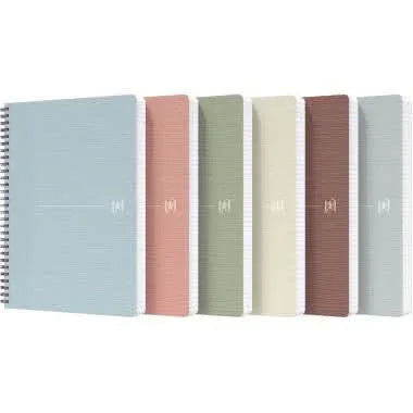 Cahier à spirale OXFORD MY REC'UP, A5, 180 pages,5x5, 90g - Ma Rentrée Facile