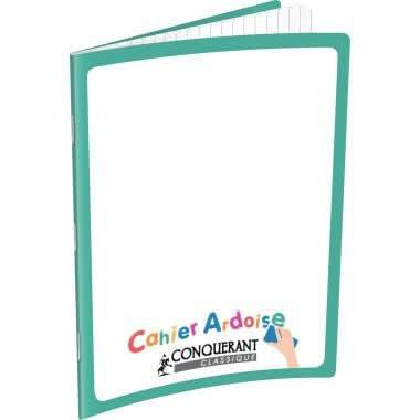 Cahier ardoise, 17x22, 48 pages séyès, Conquérant - Ma Rentrée Facile