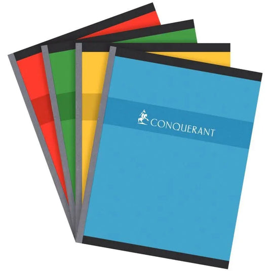 Cahier brochure 17x22, 192 pages, séyès,70g, Conquérant - Ma Rentrée Facile