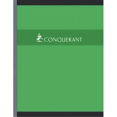 Cahier brochure 17x22, 192 pages, 5 x 5, 70g, Conquérant - Ma Rentrée Facile