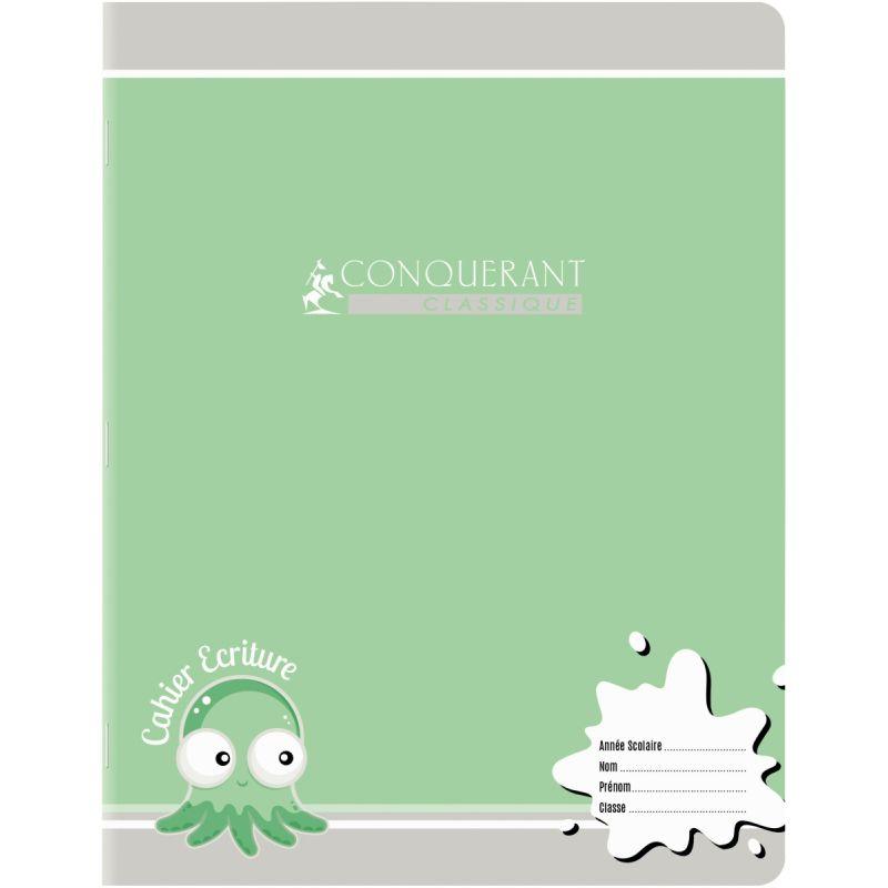 cahier-d-apprentissage-piqure-32-pages-format-17-x-22-cm-reglure-maternelle-vert