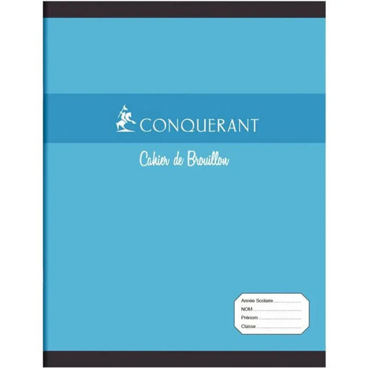 Cahier de brouillon 96 pages 17x22 cm, Conquérant - Ma Rentrée Facile