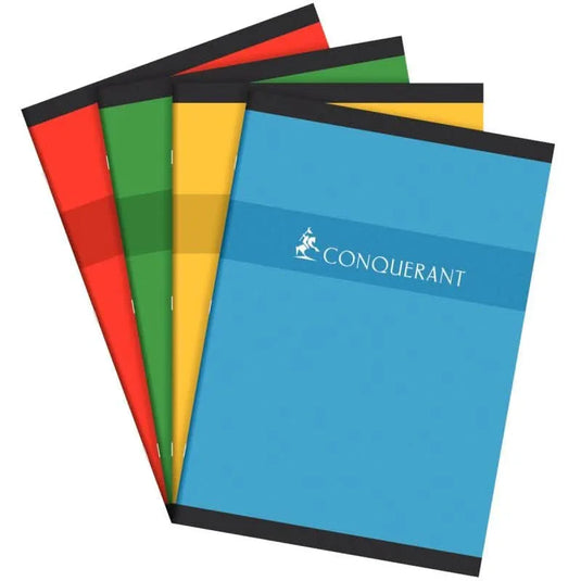 Cahier de devoirs, 21x29,7, 192 pages, 5x5, 70g, coloris aléatoires, Conquérant - Ma Rentrée Facile
