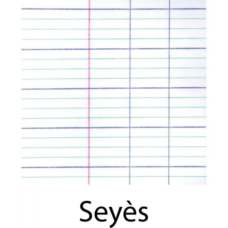 Cahier de devoirs, 21x29,7, 96 pages, séyès 70g, coloris aléatoires, Conquérant - Ma Rentrée Facile