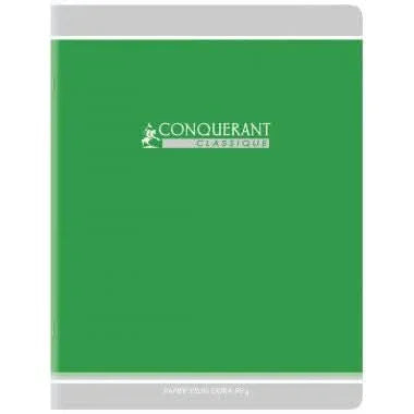 Cahier de devoirs, 17x22, 60 pages,séyès 90g, coloris aléatoires, Conquérant - Ma Rentrée Facile