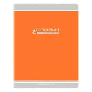 Cahier de devoirs, 21x29,7, 96 pages, séyès 90g, Coloris aléatoires, Conquérant - Ma Rentrée Facile