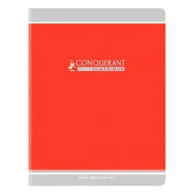 Cahier de devoirs, 21x29,7, 96 pages, séyès 90g, Coloris aléatoires, Conquérant - Ma Rentrée Facile