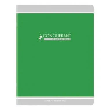 Cahier de devoirs, 21x29,7, 96 pages, séyès 90g, Coloris aléatoires, Conquérant - Ma Rentrée Facile