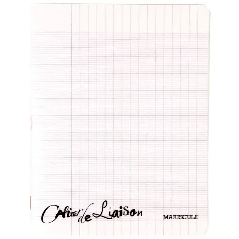 Cahier de liaison, 17x22, 48 pages, séyès, 90g polypro incolore - Ma Rentrée Facile
