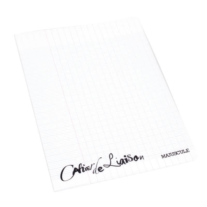 Cahier de liaison, 17x22, 48 pages, séyès, 90g polypro incolore - Ma Rentrée Facile