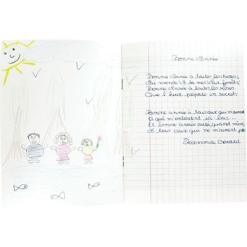 Cahier de poésie, 17x22, 48 pages, polypro incolore - Ma Rentrée Facile