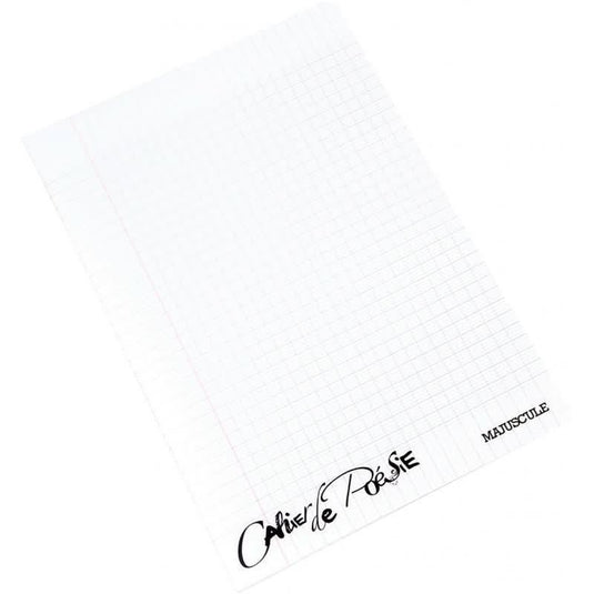 Cahier de poésie, 21x29.7, 48 pages, polypro incolore - Ma Rentrée Facile