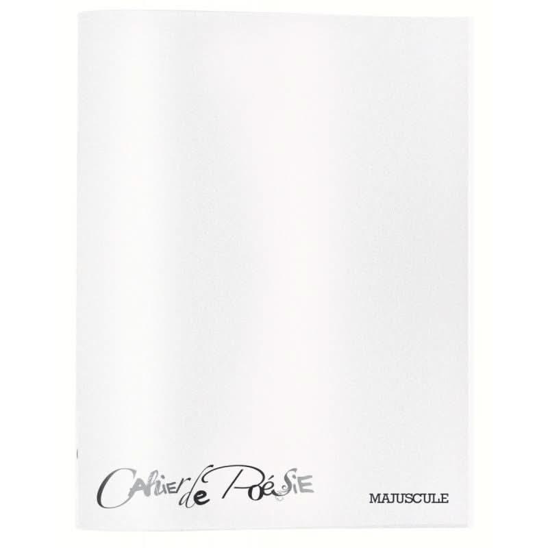 Cahier de poésie, 17x22, 48 pages 90g, polypro incolore - Ma Rentrée Facile