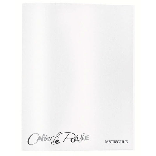 Cahier de poésie, 17x22, 48 pages 90g, polypro incolore - Ma Rentrée Facile