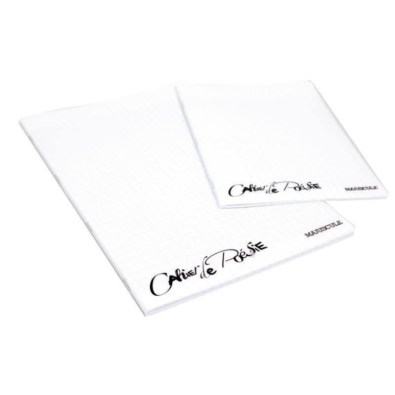 Cahier de poésie, 17x22, 48 pages 90g, polypro incolore - Ma Rentrée Facile