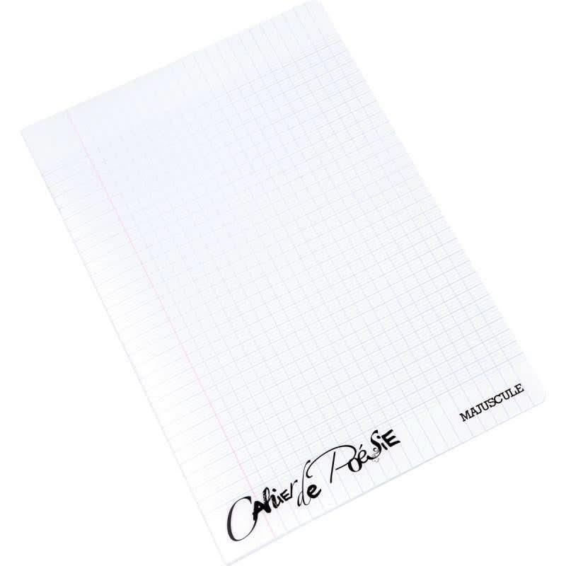 Cahier de poésie, 21x29.7, 96 pages, polypro incolore - Ma Rentrée Facile