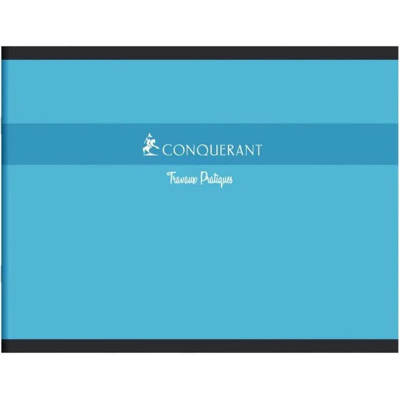 Cahier de travaux pratiques 22x17, 32 pages, à l'italienne, 70g uni blanc, Conquérant - Ma Rentrée Facile