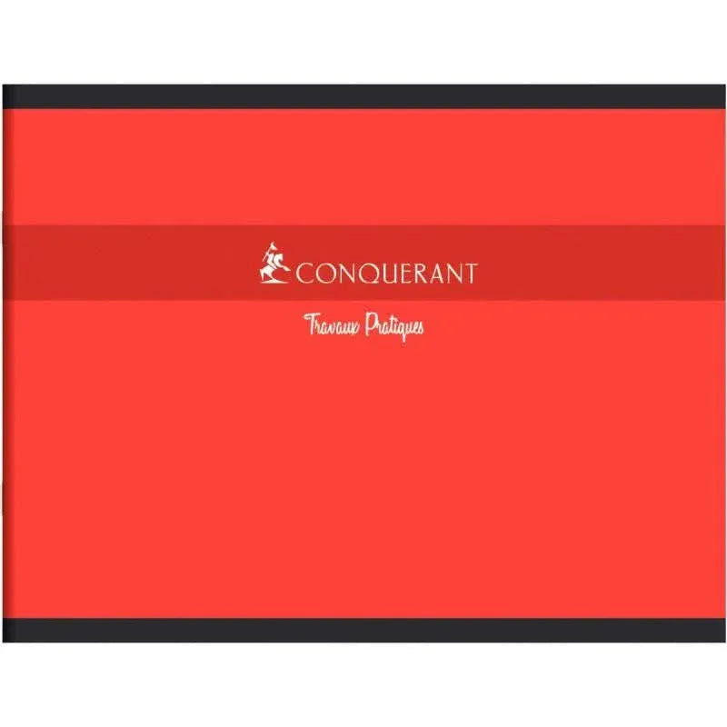 Cahier de travaux pratiques 22x17, 32 pages, à l'italienne, 70g uni blanc, Conquérant - Ma Rentrée Facile