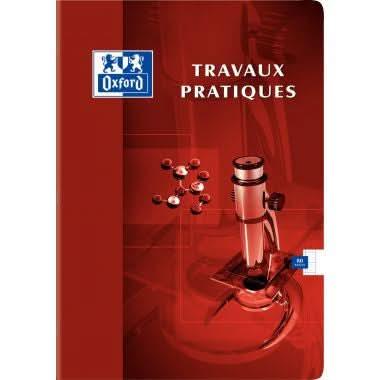 Cahier de travaux pratiques 21x29.7, 80pages, coloris aléatoires, Oxford - Ma Rentrée Facile