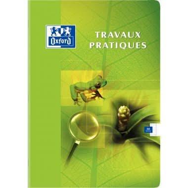Cahier de travaux pratiques 21x29.7, 80pages, coloris aléatoires, Oxford - Ma Rentrée Facile