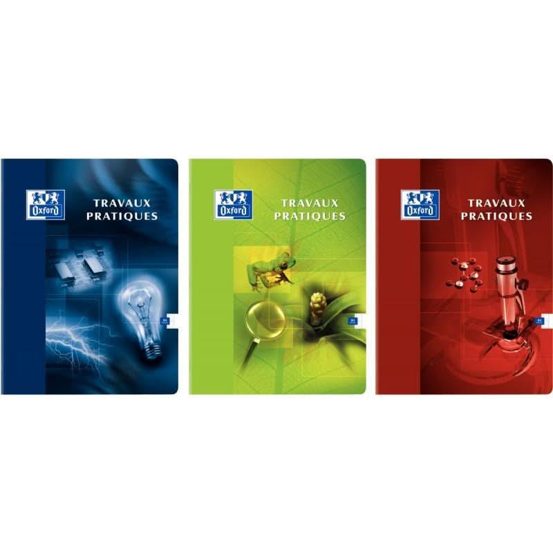 Cahier de travaux pratiques 24x32, 80 pages, Oxford - Ma Rentrée Facile
