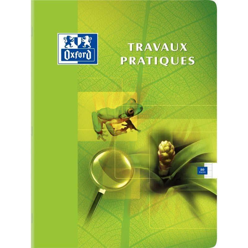 Cahier de travaux pratiques 24x32, 80 pages, Oxford - Ma Rentrée Facile