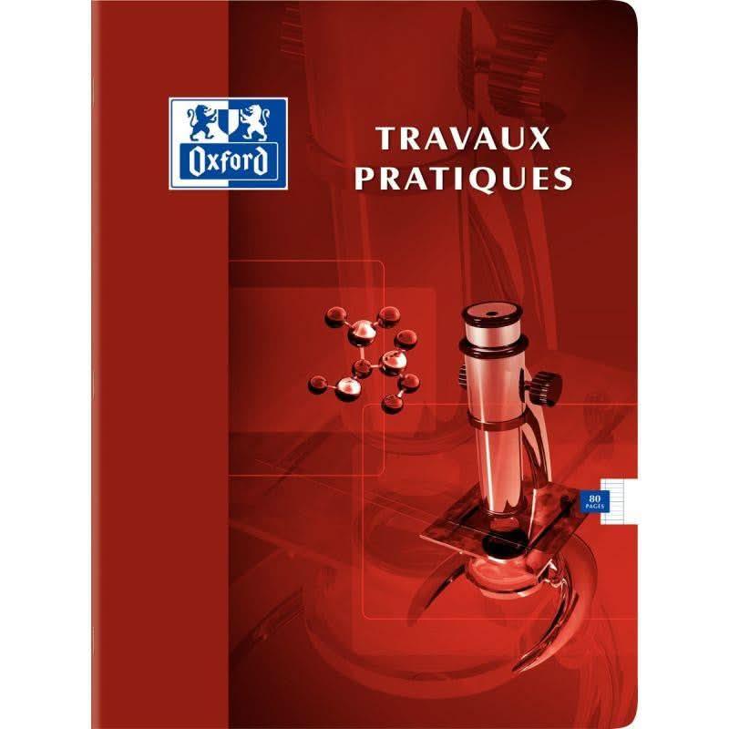Cahier de travaux pratiques 24x32, 80 pages, Oxford - Ma Rentrée Facile